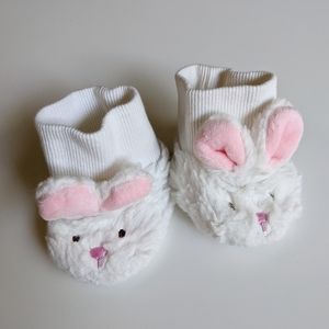 Baby Ganz Fluffy Bunny Slippers